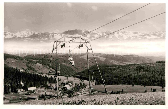 Sessellift Hotel Feldbergerhof Feldberg Schwarzwald