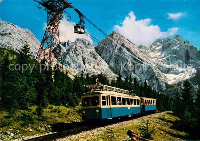 Zahnradbahn Seilbahn Bayerische Zugspitzbahn Zugspitzgipfel