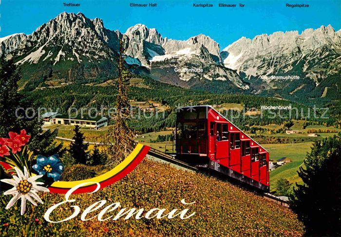 Zahnradbahn Ellmau Wilder Kaiser Hartkaiser-Standseilbahn