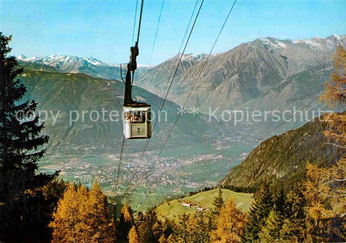Seilbahn Ifinger Hafling Meran Avelengo Merano Funivia Ivignia