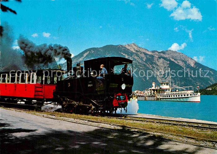Zahnradbahn Lokomotive Achenseebahn Dampfer Stadt Innsbruck