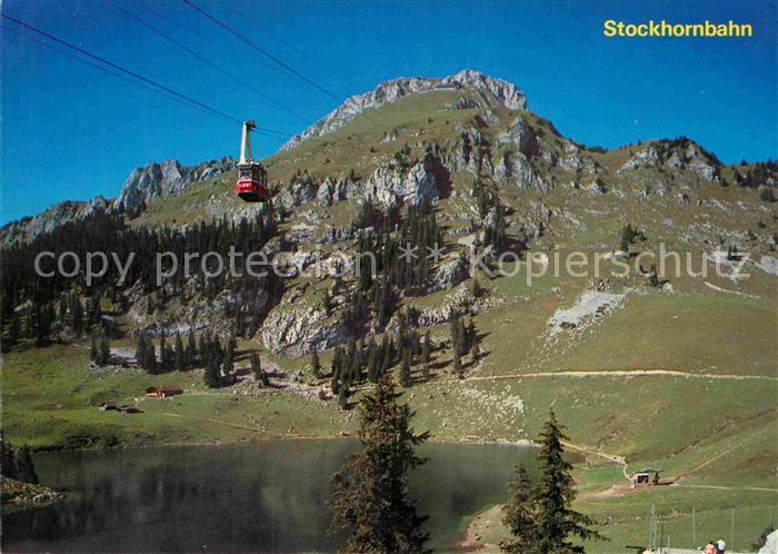 Seilbahn Stockhorn Hinterstocksee Berner Oberland