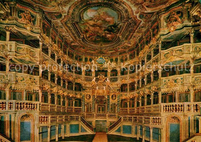 Oper Opernhaus Bayreuth Zuschauerraum