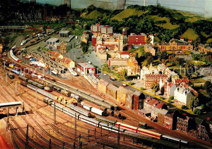 Modellbau-Eisenbahn Miniland Mammut-Anlage Wengen Allgaeu