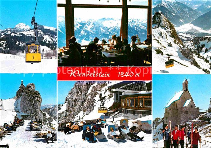 Seilbahn Bayrischzell-Osterhofen Wendelstein Zahnradbahn Brannenburg Degerndorf