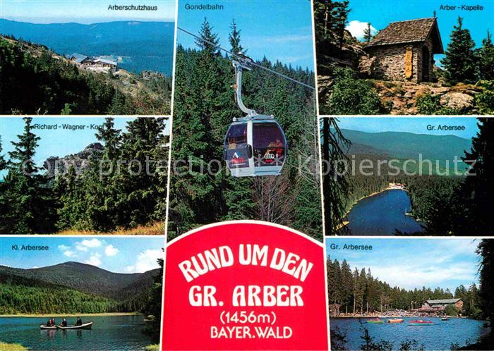 Seilbahn Grosser Arber Arberschutzhaus Arber-Kapelle Arbersee