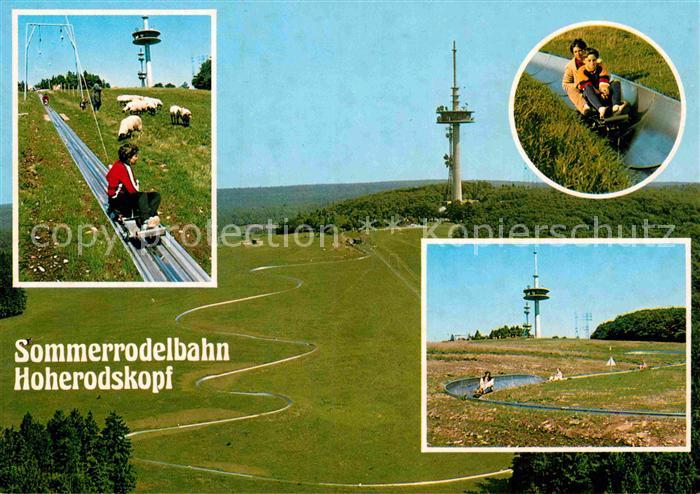 Schotten Hessen Sommerrodelbahn Hoherodskopf Naturpark Hoher Vogelsberg