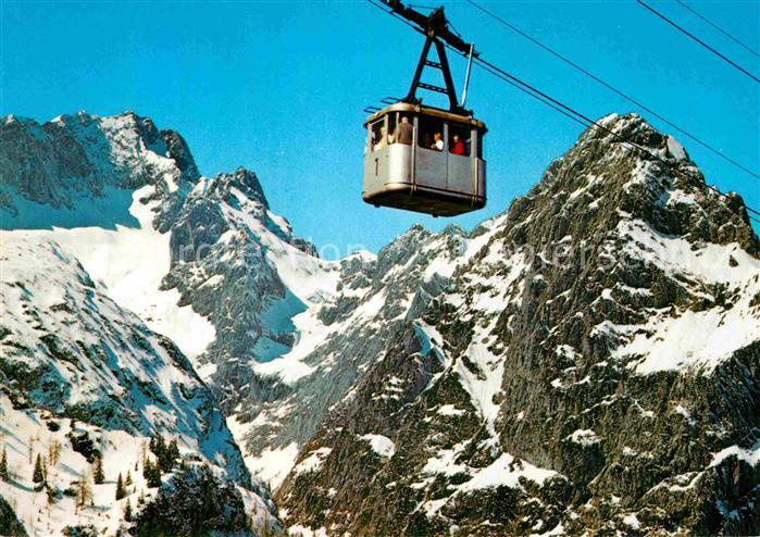 Seilbahn Kreuzeck Hoellental Zugspitze Grosser Waxenstein