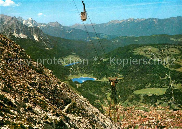 Seilbahn Karwendel Mittenwald Lautersee Ferchensee