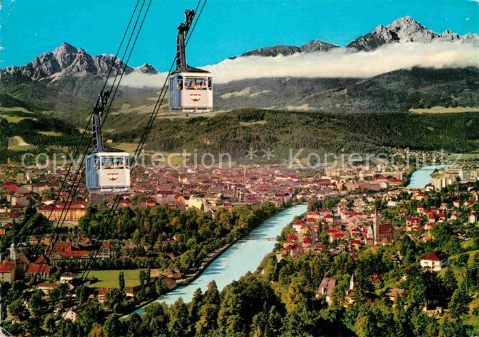Seilbahn Innsbruck Nordkettenbahn Wagenkreuzung Serles Nockspitze
