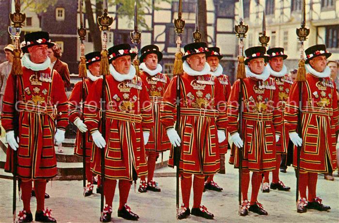 Leibgarde Wache Yeomen Warders Tower of London