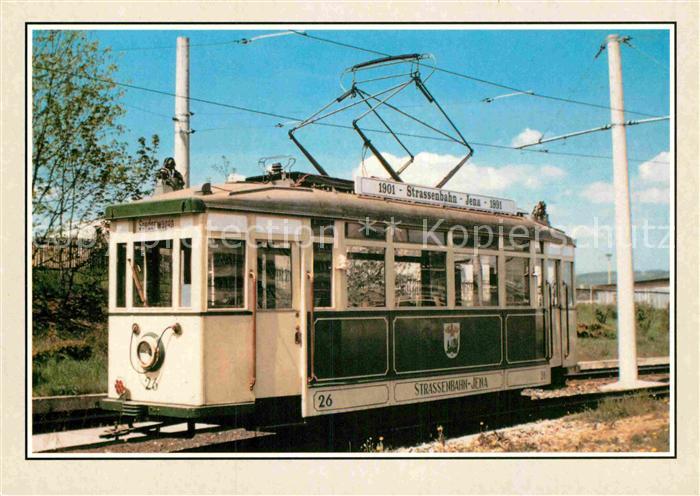 Strassenbahn TW 26 Wendelschleife Winzerla