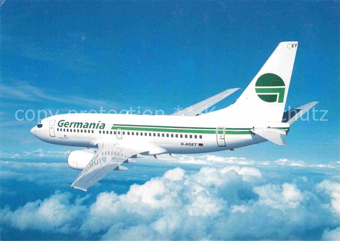 Flugzeuge Zivil Germania Boeing 737-700 D-AGET