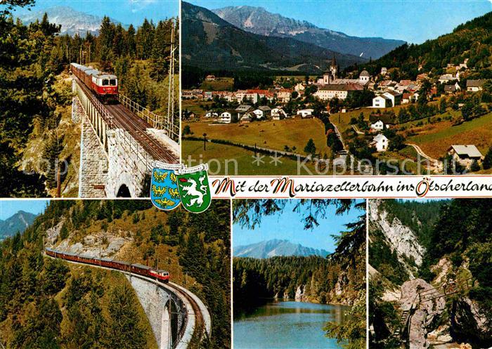 Mariazellerbahn  Kuhgrabenviadukt Mariazell oetscher Saugrabenviadukt