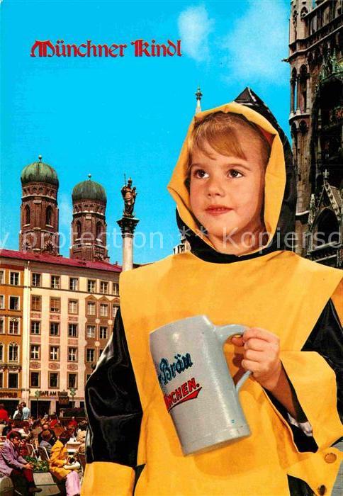 Muenchner Kindl Muenchen Frauenkirche