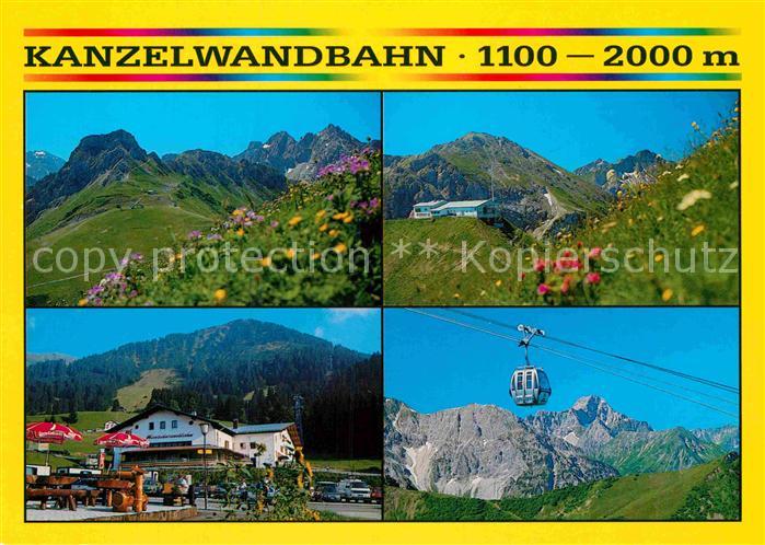 Seilbahn Kanzelwand Kleinwalsertal Riezlern Tal- und Bergstation