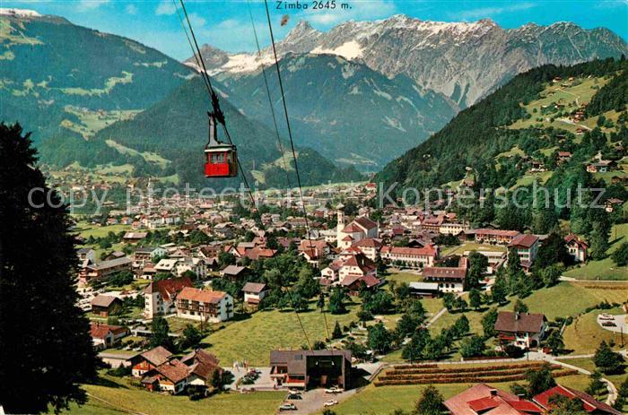Seilbahn Hochjochbahn Schruns Tschagguns Montafon Zimba