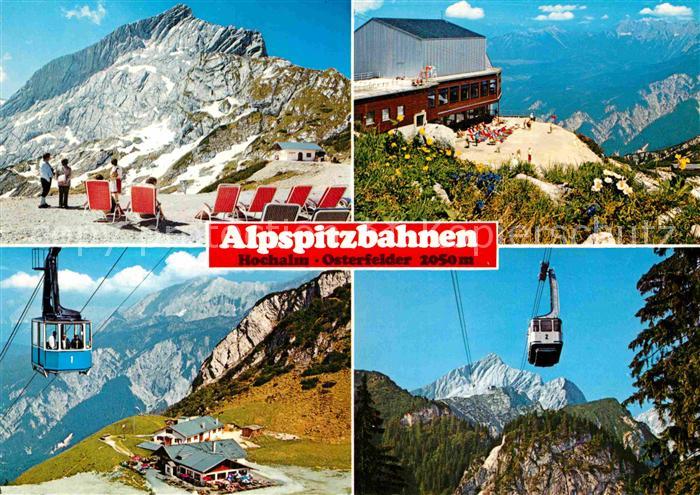 Seilbahn Alpspitzbahnen Garmisch-Partenkirchen Bergstation Wetterstein