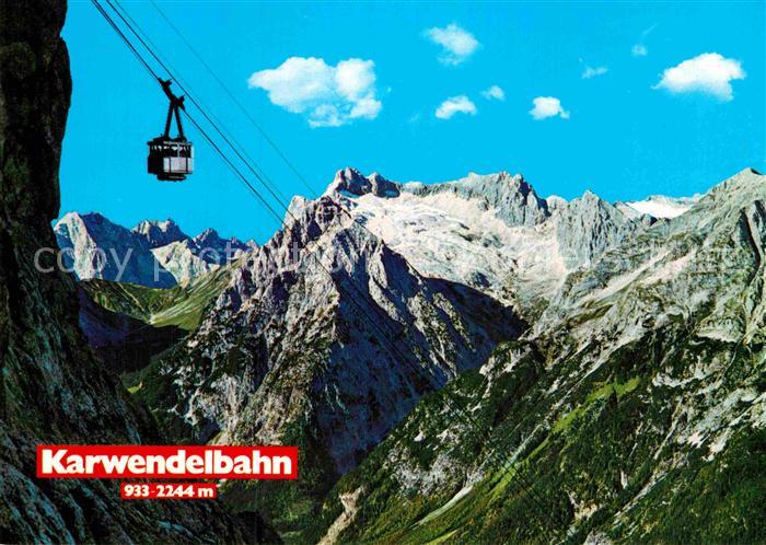 Seilbahn Karwendel Mittenwald Mieminger Kette Wettersteingebirge