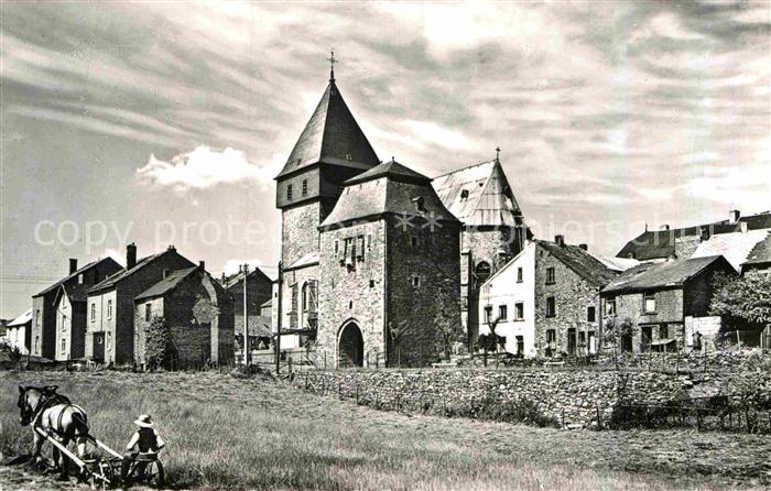 Bastogne Liege Porte de Treves Eglise Saint Pierre
