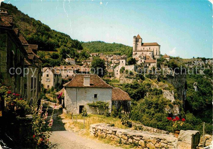 Saint-Cirq-Lapopie Premier village de France Eglise