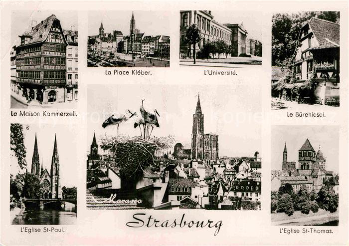 Strasbourg Alsace La Maison Kammerzell Place Kleber Universite Buerehiesel Eglis