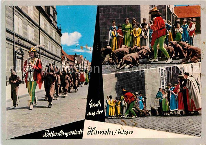 Hameln Weser Rattenfaengerspiele Sage