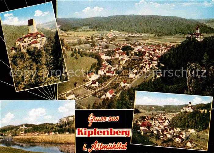 Kipfenberg Altmuehltal Panorama Burg Partie am Fluss