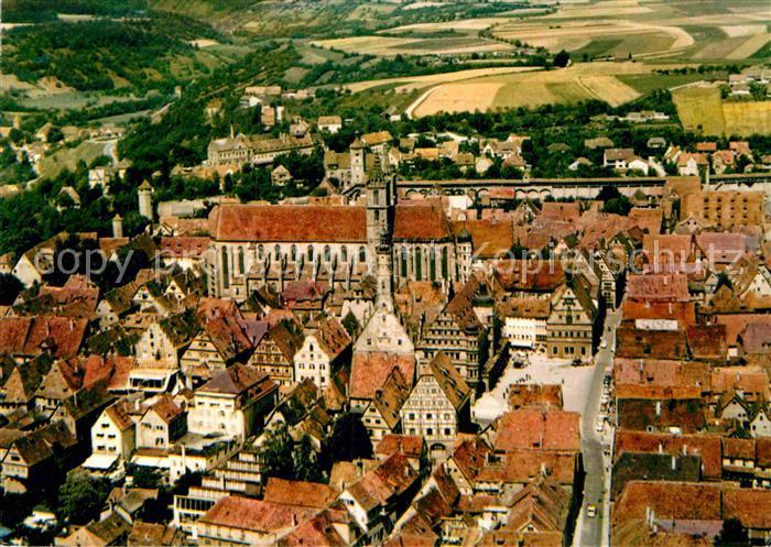 Rothenburg Tauber Altstadt Fliegeraufnahme