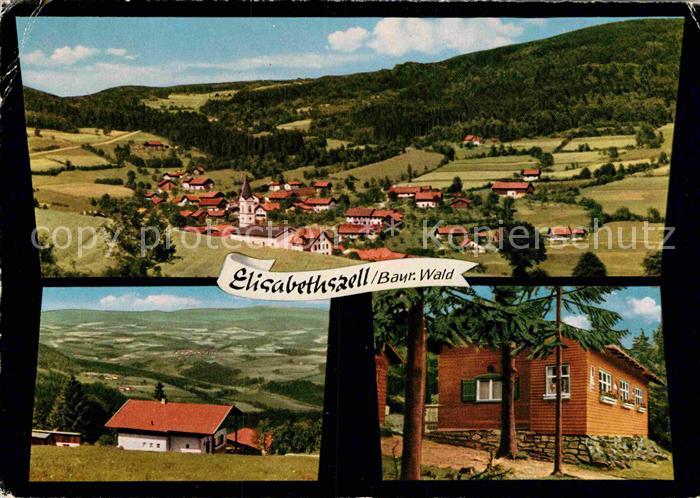 Elisabethszell Panorama Bayerischer Wald Berghaus