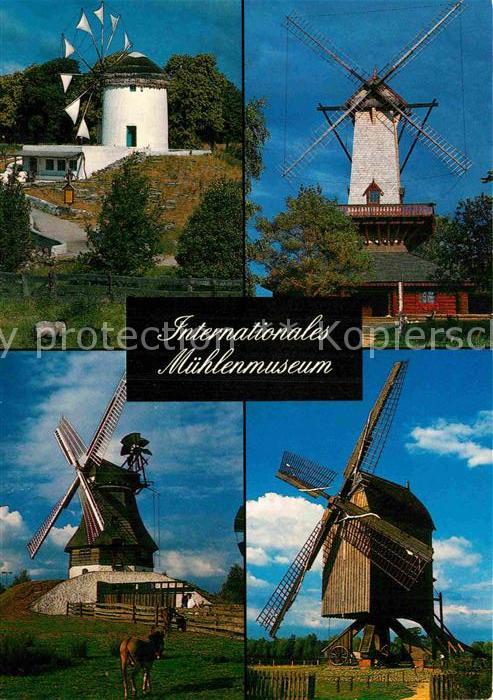 Gifhorn Internationales Muehlenmuseum Windmuehlen