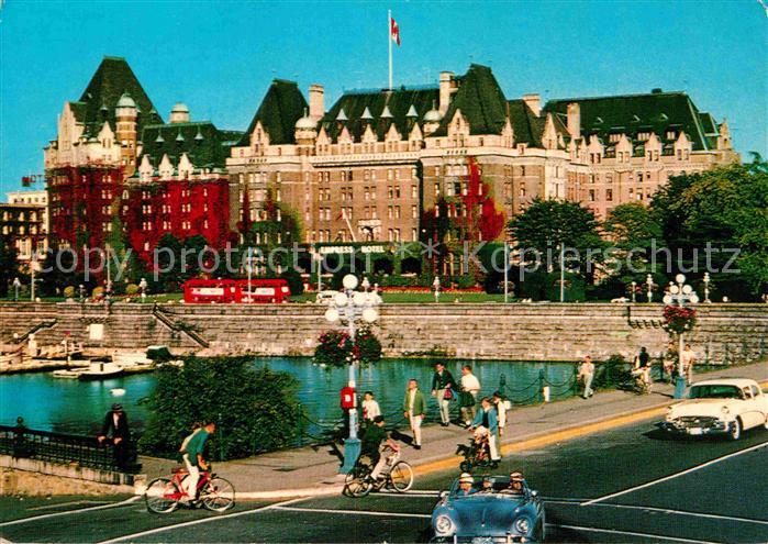 Victoria British Columbia Empress Hotel Inner Harbour