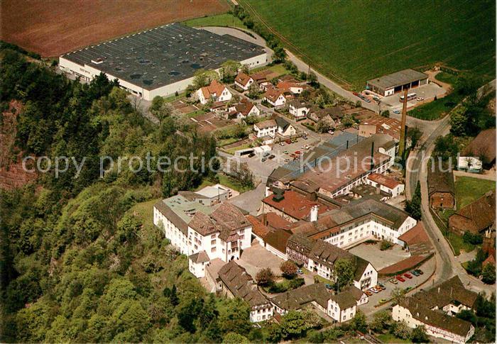 Fuerstenberg Weser Schloss Werksanlagen Porzellanmanufaktur Fliegeraufnahme