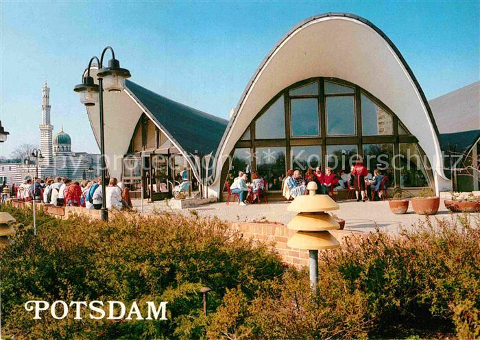 Potsdam Cafe Seerose und Moschee