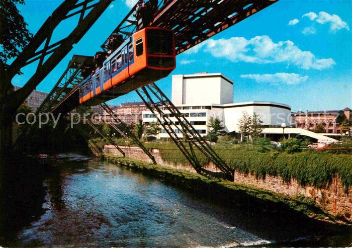 WUPPERTAL NRW Schauspielhaus Schwebebahn