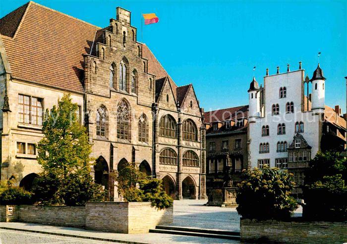 HILDESHEIM  CITY Markt Rathaus Denkmal