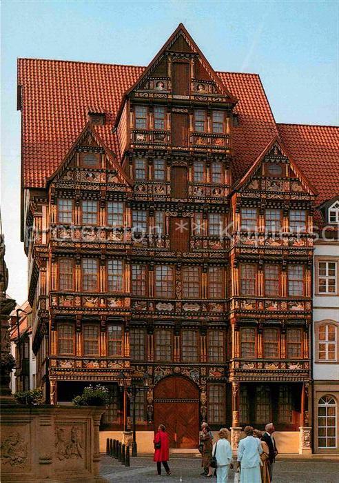 HILDESHEIM  CITY Wedekindhaus Historisches Gebaeude 16. Jhdt.