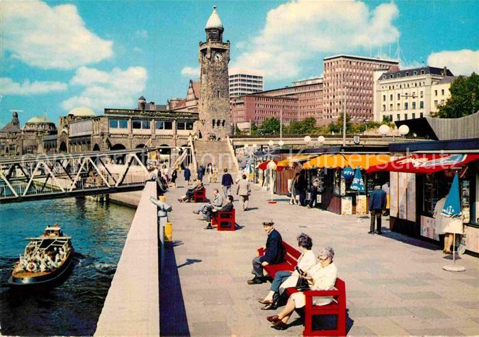 HAMBURG  CITY St Pauli Landungsbruecken