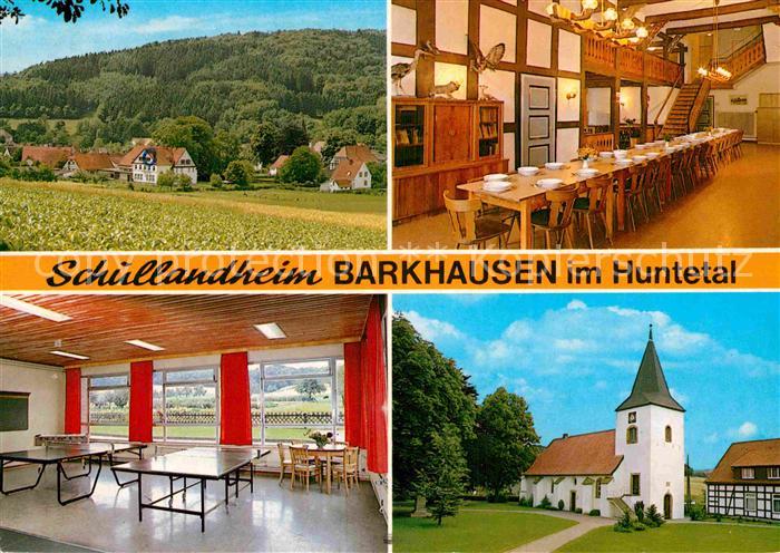Barkhausen Bad Essen Schullandheim Speisesaal Tischtennis Kirche