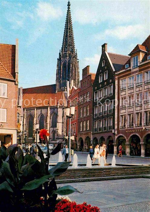 Muenster Westfalen Drubbel Lambertikirche