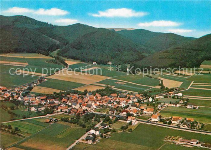 Kleinern Erholungsort Fliegeraufnahme