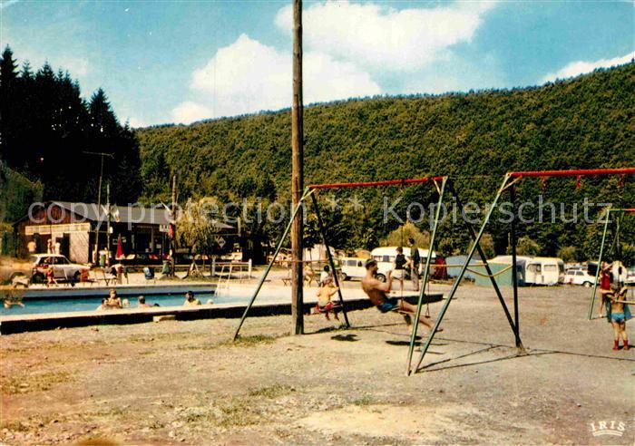 Martelange Camping Ranch Piscine Kinderspielplatz