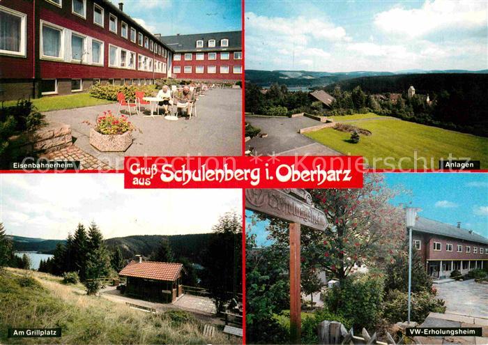 Schulenberg Oberharz Eisenbahnerheim Anlagen VW Erholungsheim Grillplatz