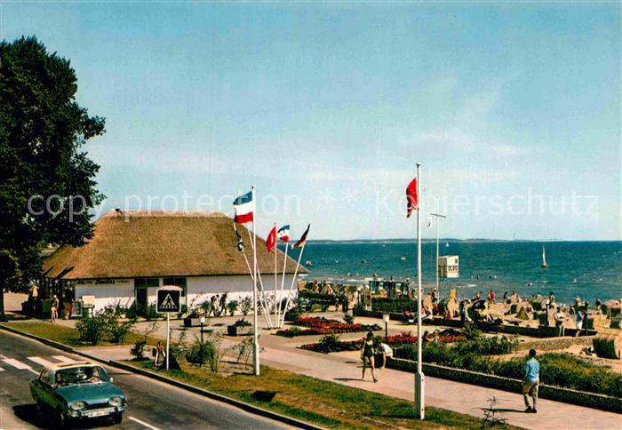 Haffkrug Ostseebad Fischhalle Strand Promenade