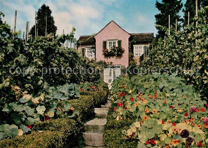 Meersburg Bodensee Annette Droste von Huelshoff's Fuerstenhaeusle Droste Museum