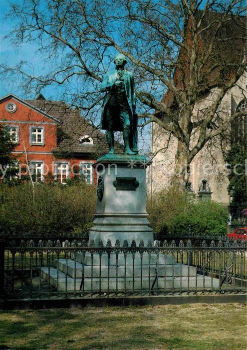 Braunschweig Landesmuseum Lessingplatz Lessingdenkmal Statue Aegidienkirche