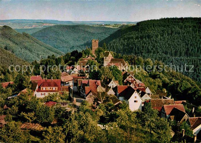 Zavelstein Kleinste Stadt Wuerttembergs im Schwarzwald