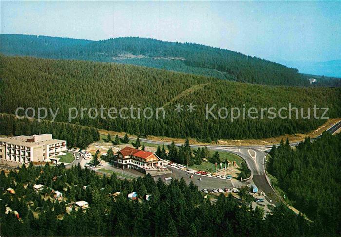 Hahnenklee-Bockswiese Harz Harzhotel Kreuzeck Fliegeraufnahme