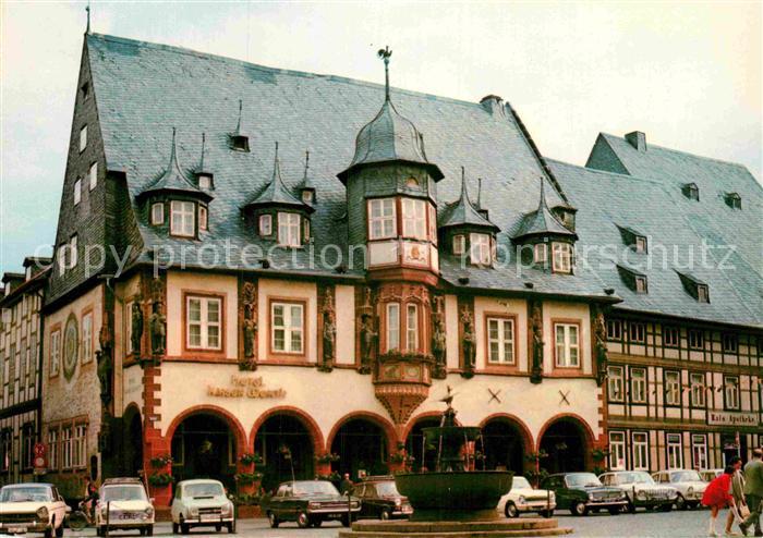 Goslar Hotel Kaiserworth Historisches Gebaeude Fachwerkhaus