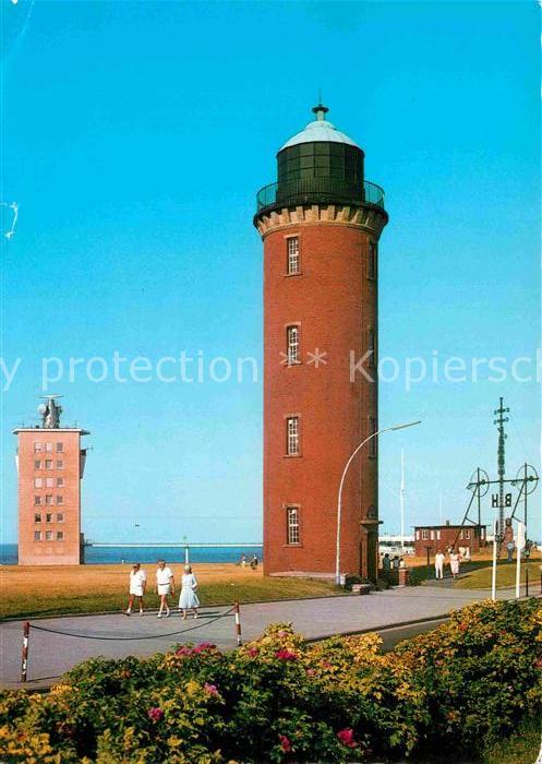 Cuxhaven Nordseebad Leuchtturm Radarturm Semaphor